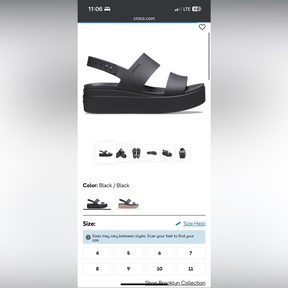 COPY - Crocs Brooklyn Low Wedge